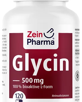 L-Glicyna, Zein Pharma 500mg - 120 kaps. 