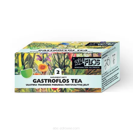 Gastroflos TEA fix 20*2g - ułatwia trawienie HERBA-FLOS