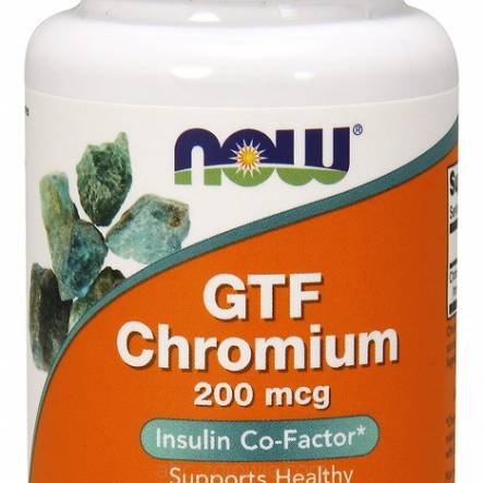 GTF Chromium, 200mcg - 100 tablets