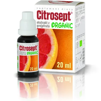 Citrosept organic-ekstrakt z grejpfruta- x 20ml