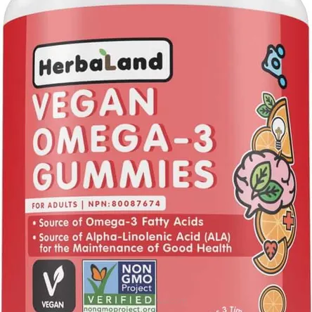 Omega 3 dla vegan żelki Herbaland 