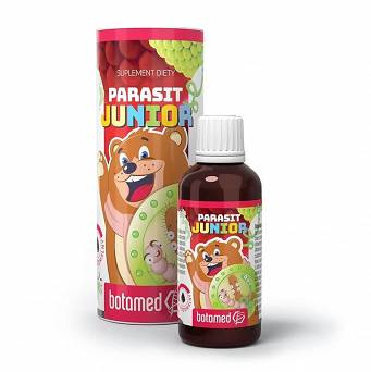 Parasit Junior liposomowy ekstrakt ziołowy na odrobaczanie dzieci Botamed 50 ml 