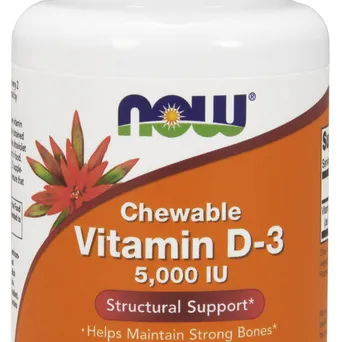 Vitamin D-3, 5000 IU (Chewable) - 120 chewables