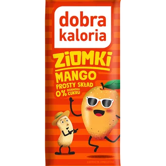 DOBRA KALORIA Baton Ziomki mango & nerkowce 32g KUBARA