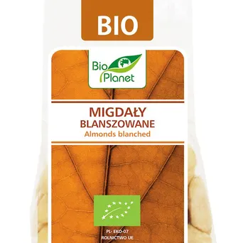Migdały blanszowane BIO 100g Bio Planet