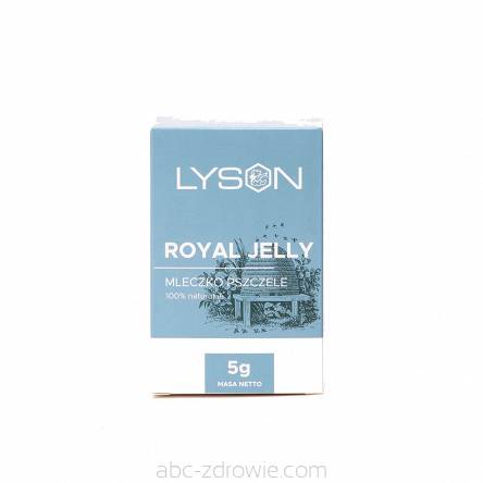 Mleczko pszczele mrożone Lyson 5 g  
