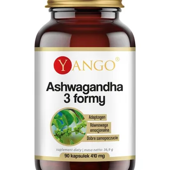 Ashwagandha 3 formy - Yango 90 kaps. 