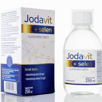 Jodavit,jod aktywny biologicznie+selen  250 ml 