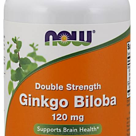 Ginkgo Biloba Double Strength, 120mg - 100 vcaps
