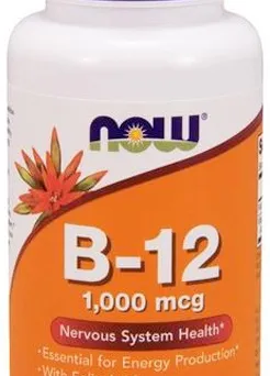 Vitamin B-12 with Folic Acid, 1000mcg - 250 lozenges