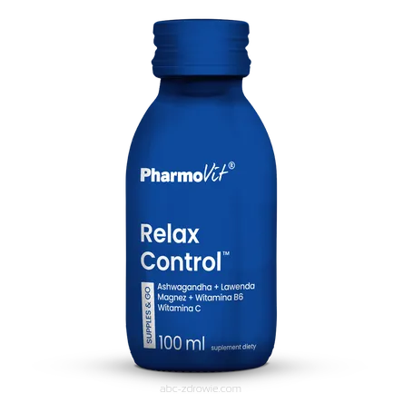 Relax Control™ Supples & Go - Naturalny Płyn Relaksacyjny 100ml Pharmovit