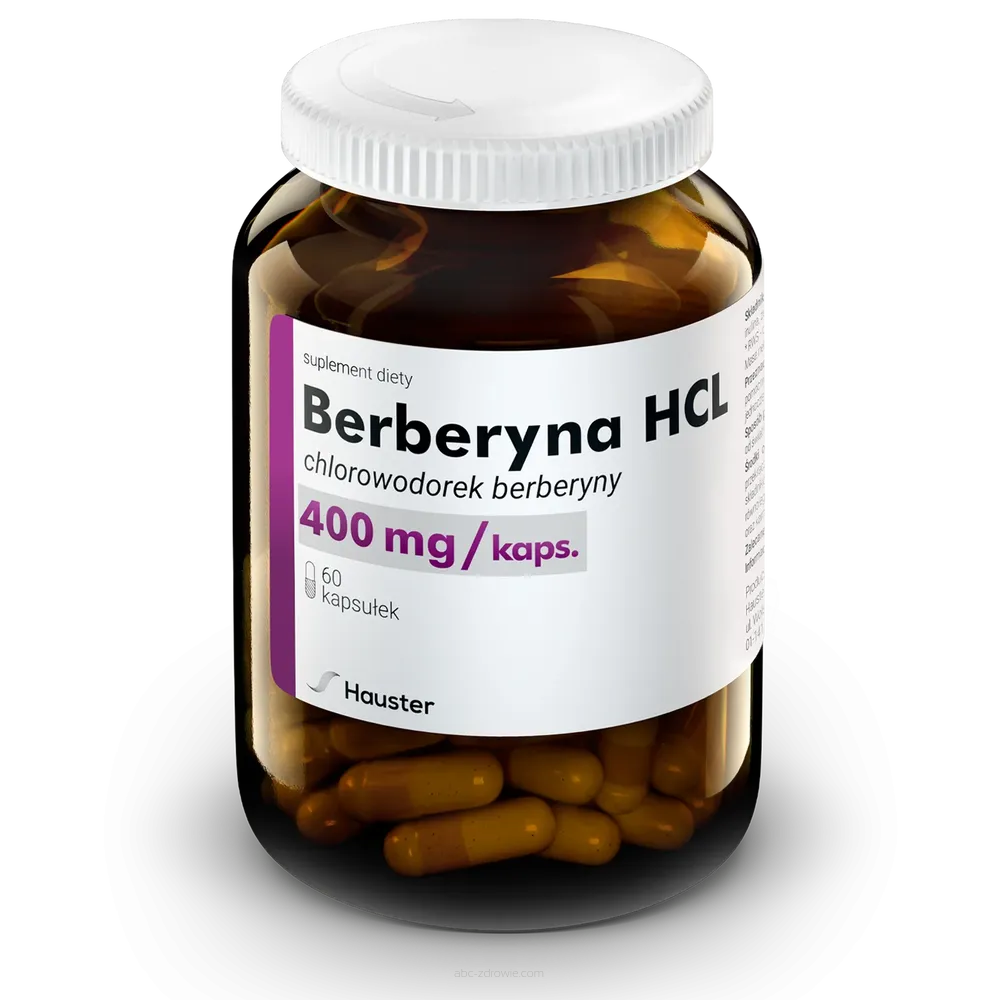 Berberyna HCL 400 Hauster 60 kaps.