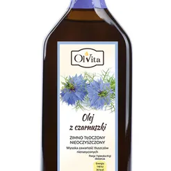 Olej z czarnuszki zimnotłoczony OLVITA 250ml (Egipt)