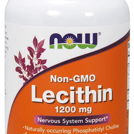 Now Foods  Lecytyna Non-GMO 1200mg, 100sgels. (lecytyna sojowa)