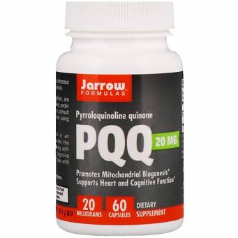 PQQ (Pyrroloquinoline quinone), 20mg - 60 kaps. Jarrow Formulas