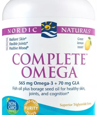 Complete Omega, 565mg Cytrynowy Nordic Naturals- 180 kaps