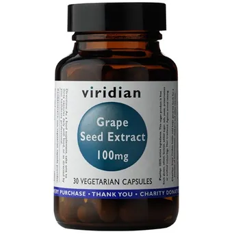 OPC ekstrakt - Wyciąg z pestek winogron 100 mg Viridian