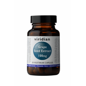 OPC ekstrakt-Wyciąg z pestek winogron 100 mg 30 kaps. Viridian