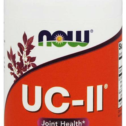UC-II Undenatured Type II Collagen - 120 vcaps NOW Foods