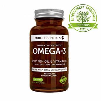 Omega-3 z witamina D3 Igennus 60 kaps