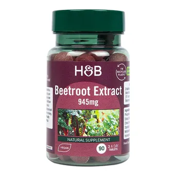 Beetroot Extract, 945mg Holland & Barrett- 90 tabs 
