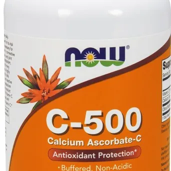 Witamina C-500 Calcium Ascorbate-C - 250 kaps. Now Foods