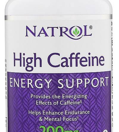 High Caffeine, 200mg - 100 tabs Natrol