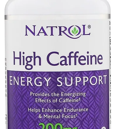 Kofeina 200mg Natrol - 100 tabletek 
