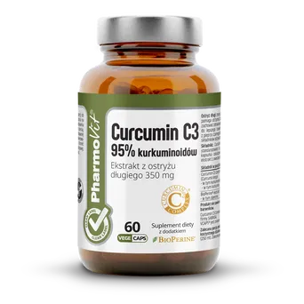 Curcumin C3 95% kurkuminoidów 60 kaps  Pharmovit