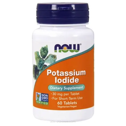 Jodek potasu Potassium Iodide Now Foods