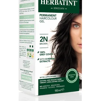 Herbatint brązowa farba do włosów 2N 