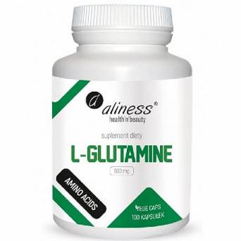 ALINESS L-Glutamine 500mg - 100kaps.