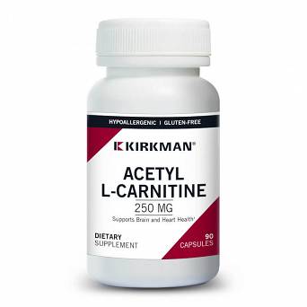 Acetyl L-Carnitine 250 mg 90 kaps Kirkman 