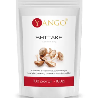 Shitake - ekstrakt 40% polisacharydów Yango - 100g