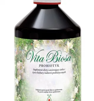 Vita Biosa 0,5l probiotyk + 19 ziół oczyszczanie organizmu