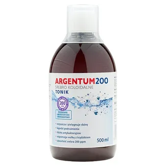 Srebro Koloidalne  Argentum 200 (200 ppm)500 ml-Aura Herbals