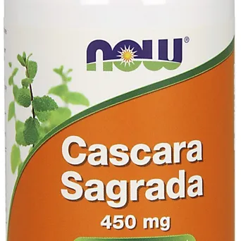 Cascara Sagrada, 450mg - 100 kaps. Now Foods