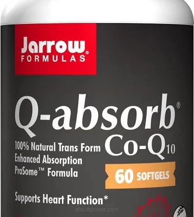 Q-absorb, 100mg - 60 kapsułki żelowe Jarrow Formulas