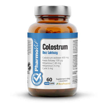 Colostrum bez laktozy 60 kaps  Pharmovit