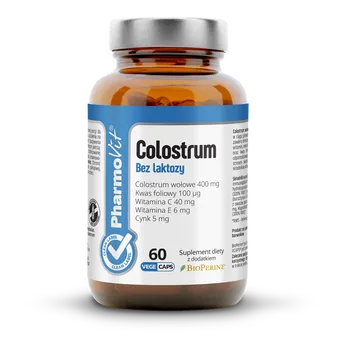 Colostrum bez laktozy 60 kaps  Pharmovit