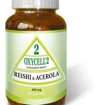 Oxycel 2, Reishi +Acerola (50 kaps.) Wyciąg zReishi + acerolla 