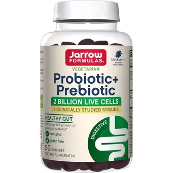 Probiotic + Prebiotic, Blackberry - 50 gummies