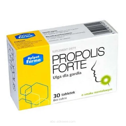 Propolis Forte tabletki do ssania mentol 