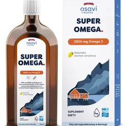 Super Omega (Marine), 2900mg Omega 3 (Cytryna) - 500 ml.