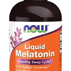 Melatonina w płynie -Liquid Melatonin 59 ml.- Now Foods