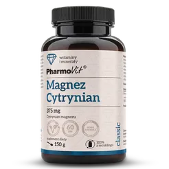 Magnez Cytrynian 375 mg 150 g Pharmovit