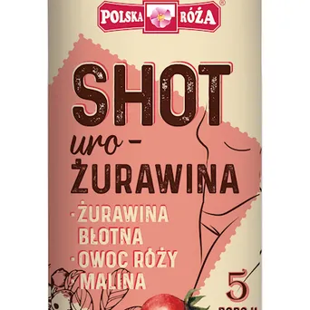Shot żurawina 250ml POLSKA RÓŻA