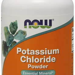 Potas Chloride proszek - 227g NOW Foods