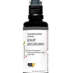 BCM-95 Biocurcumin Probiotyczny fermentowany ekstrakt z Kurkumy 50 ml