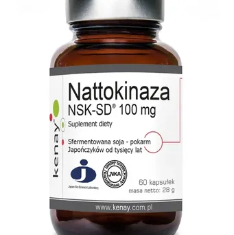 Nattokinaza NSK-SD 100mg, 60 kaps.KENAY